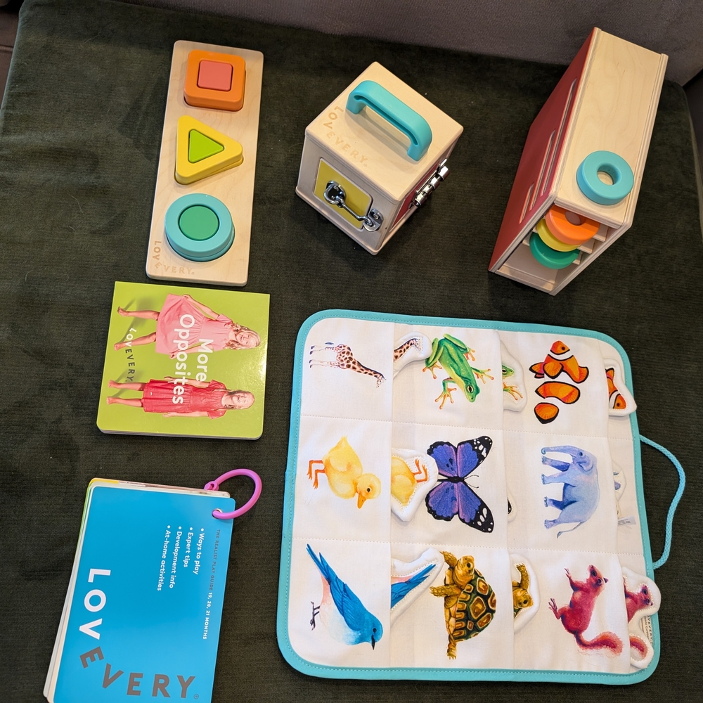 Lovevery Realist Play Set 19-21 Months Toddler Wooden, Montessori style toys